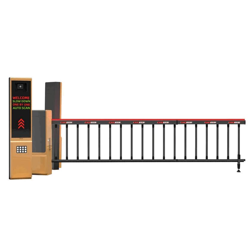 High-Speed Servo Motor Parking Barrier with Adjustable Road Arm - Smart Fast-Operating Vehicle Access Control & Boom Gate System for Philippine Properties