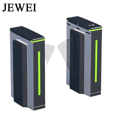 Industrial Touchless Swing Barrier Gate - IC Card Access Control Security System for Factory Gate Management