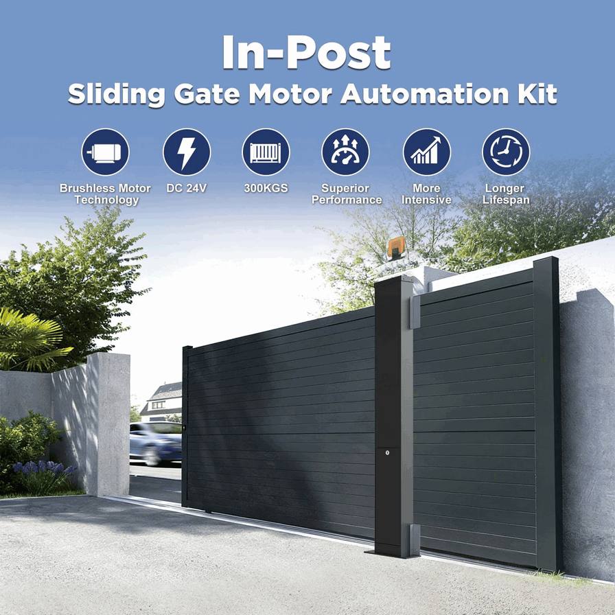 300kg Sliding Gate Motor for Luxury Gated Communities - Premium Automatic Sliding Gate System for High-End Residential Properties