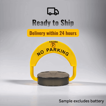 Heavy-Duty Remote Control Parking Barrier - Automatic Parking Lock for Residential Homes and Gated Communities