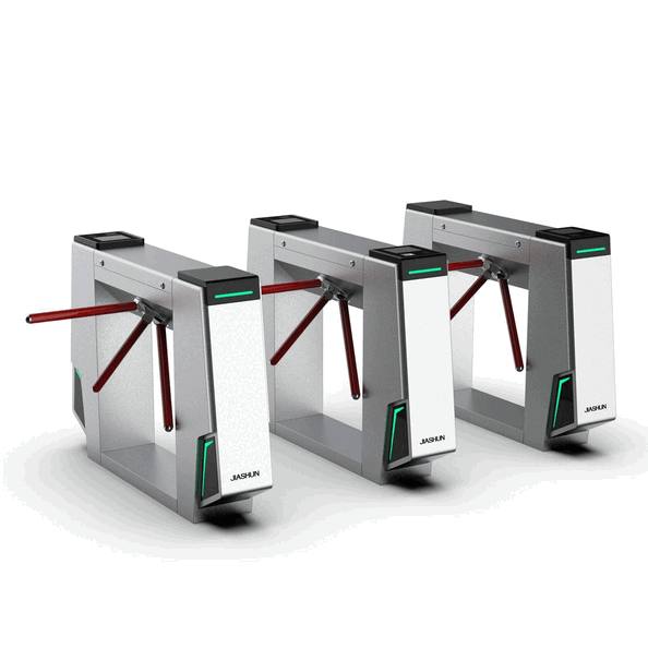 IP68 Waterproof Tripod Turnstile - Heavy-Duty Pedestrian Gate with NFC & QR Code Access for Extreme Outdoor Environments