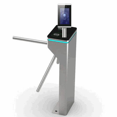 Biometric Face Recognition Tripod Turnstile for Gyms and Fitness Centers - Advanced Member Access Control Philippines