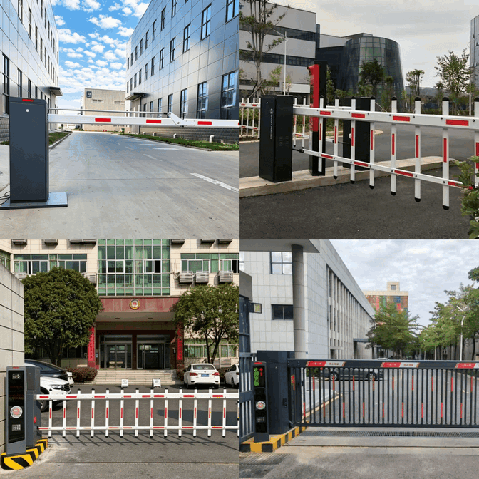 High-Visibility LED Strip Boom Gate with Low-Voltage Safety System – Enhanced Security Vehicle Access Barrier