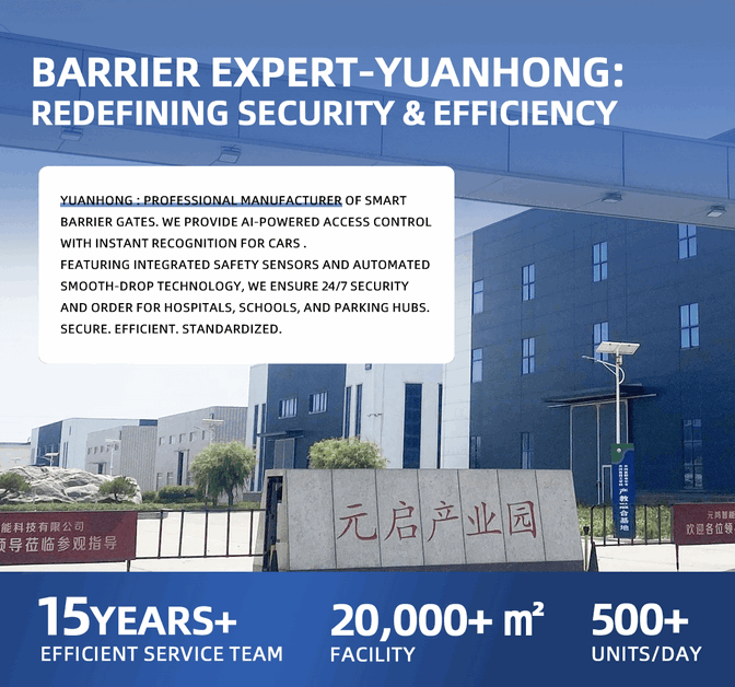 High-Performance Smart ALPR Camera Anti-Collision & Automatic Boom Gate System - Advanced Vehicle Access Control Barrier for Philippine Traffic Management