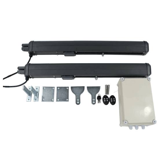 Jasa Pasang Pagar Otomatis SwingProfessional Automatic Swing Gate Installation Services - DC24V Custom Motor System for Residential & Industrial Gates Board Gate Kustom Motor DC24V Remote