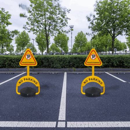 Automatic VIP Parking Barrier Lock - Remote Controlled Access Control System for Property Management & Commercial Buildings
