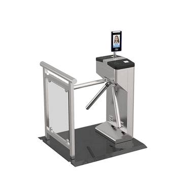 Semi-Automatic 304 Stainless Steel Tripod Turnstile – Durable Access Control for Public Facilities