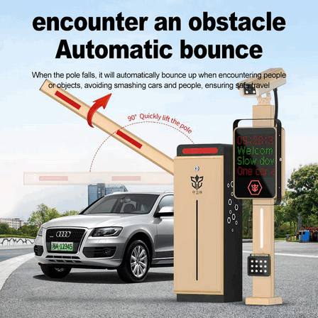 Heavy-Duty 6-Meter Straight Boom Barrier for Industrial Warehouse Access Control