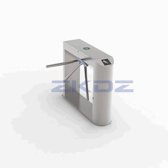 Automatic Tripod Turnstile Gate - Integrated Face Recognition & RFID Access Control for Supermarket and Retail Store Entrance Management