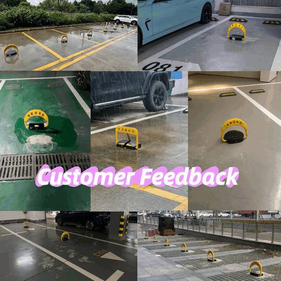 Custom Automatic Parking Lock System - Remote Control Parking Barrier for Building Projects & Property Management Procurement
