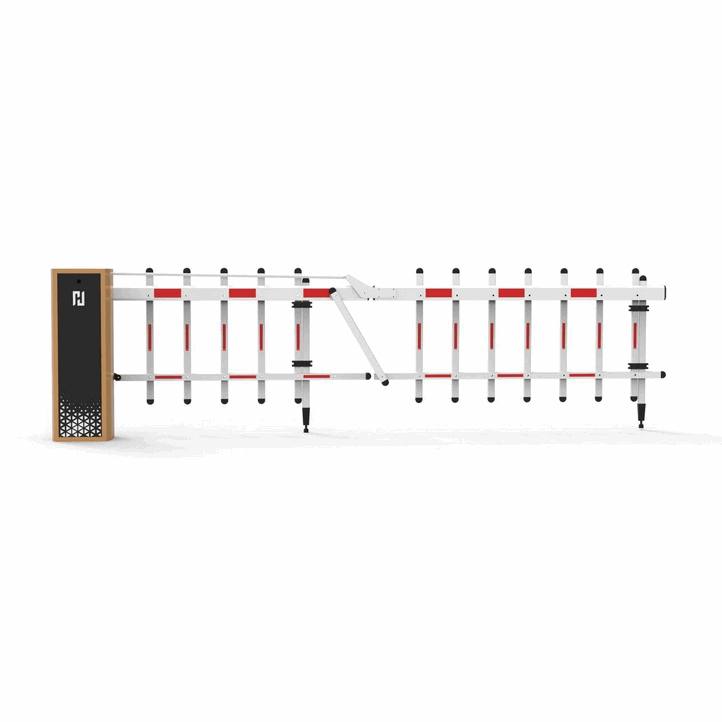 High-Speed UHF Long-Range RFID Boom Barrier System – 24V DC Intelligent Access Control Gate for Cars & Motorcycles