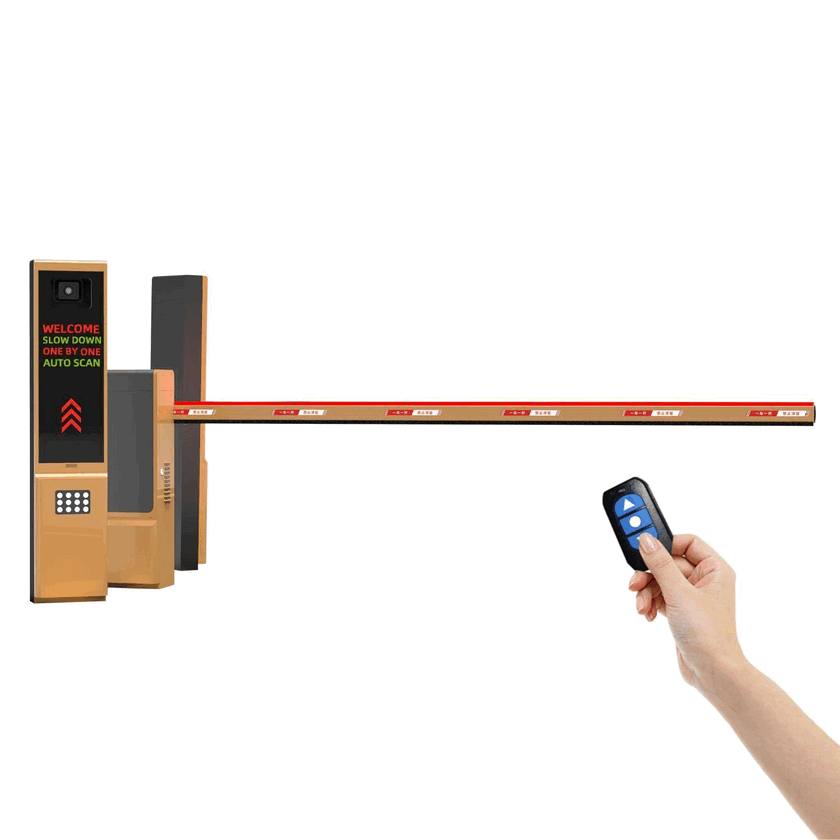 Intelligent 10-Meter Boom Barrier Gate for Industrial Railway Crossings - Heavy-Duty Long Arm Vehicle Access Control & Traffic Barrier System for Philippine Properties