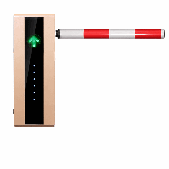 Intelligent Folding Arm Boom Barrier with Brushless Motor & RFID Access Control – Ideal for Low-Ceiling Parking