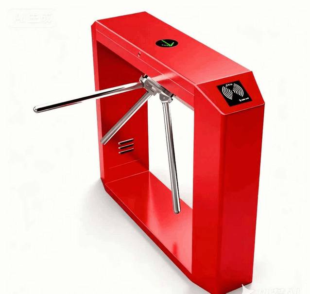 Brushless Motor Tripod Turnstile Gate - IP54 Dust-Proof Access Control with Anti-Tailgating for Office Parking Management