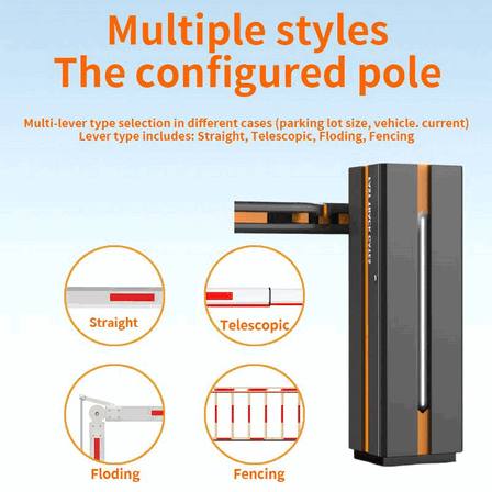 High-Speed Brushless Motor Boom Barrier for Intelligent Traffic Flow & Speed Regulation