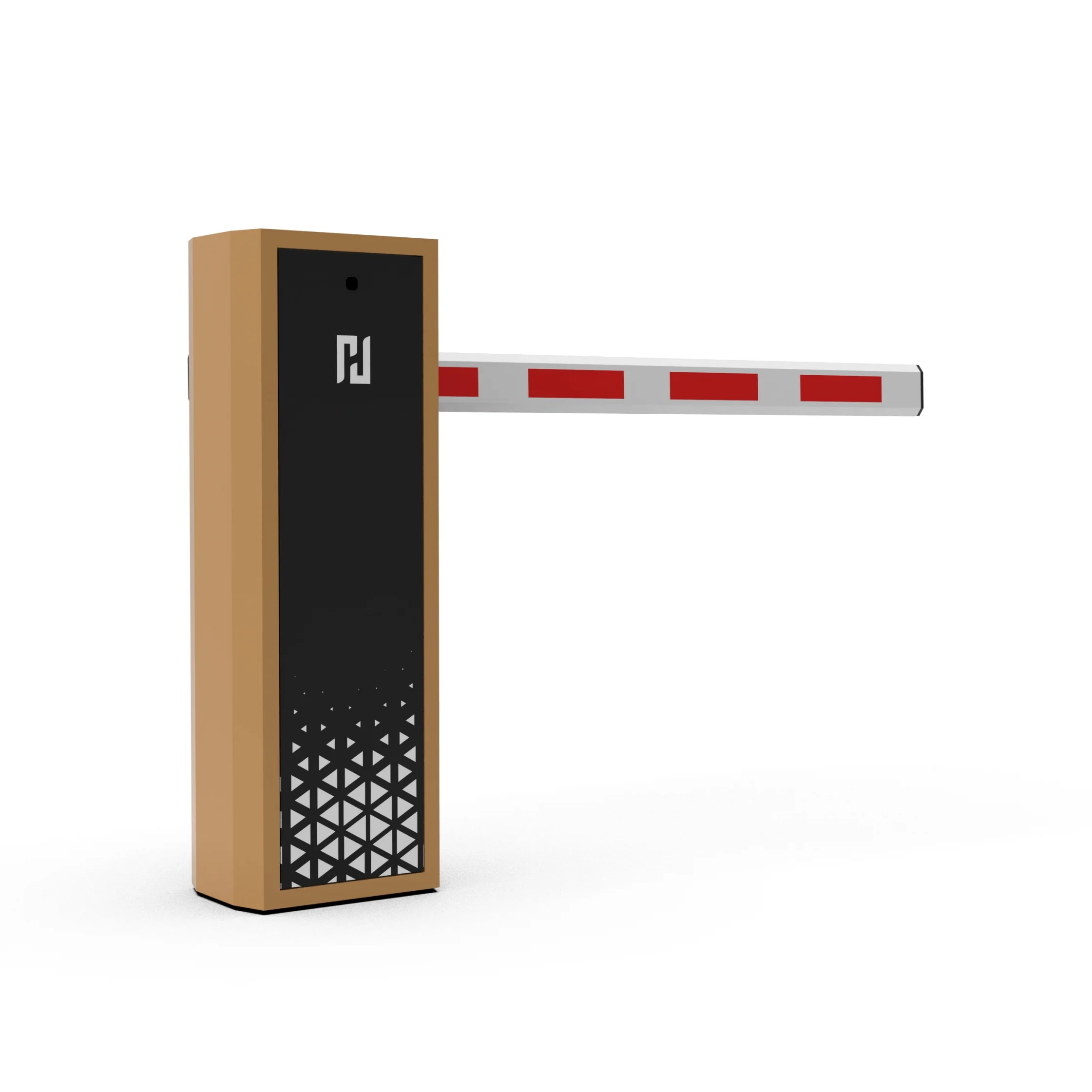 Versatile Automatic Folding Arm Boom Barrier for Traffic Control - Smart Motorized Vehicle Access Management System for Philippine Properties
