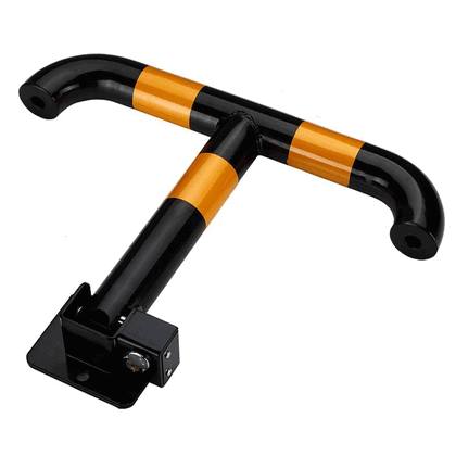 Affordable T-Shape Steel Parking Lock - Heavy Duty Manual Parking Barrier for Commercial Spaces & Shop House (Ruko) Security