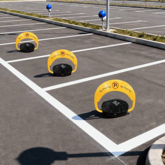 Custom Automatic Parking Lock System - Remote Control Parking Barrier for Building Projects & Property Management Procurement