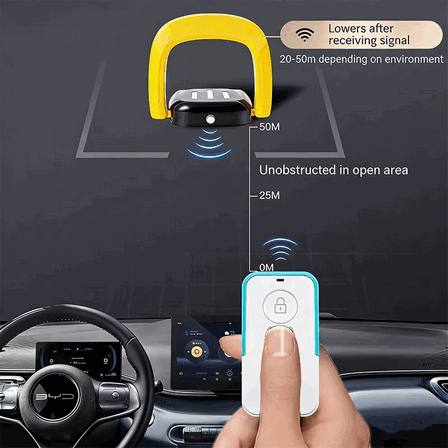 Automatic Smart Parking Bollard - High-Tech Induction Sensor Rising Barrier with Anti-Collision Protection for Property Security
