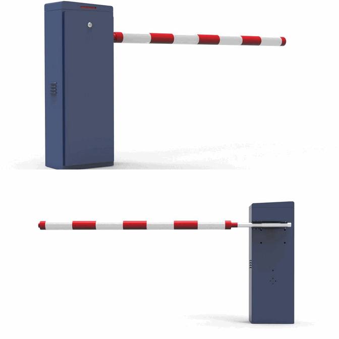 Intelligent Servo-Controlled Boom Barrier with Interactive LCD Screen for Transport Terminals – Smart Passenger/Vehicle Guidance System