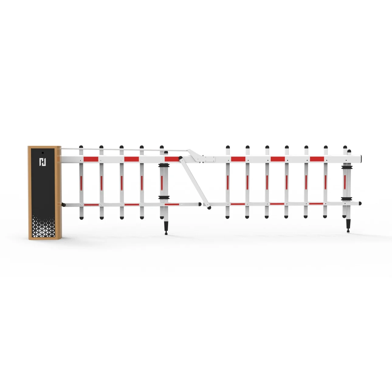 Adjustable Speed 24V Boom Parking Gate with UHF System - Smart Motorized Vehicle Access Control & Long-Range Traffic Management System for Philippine Properties