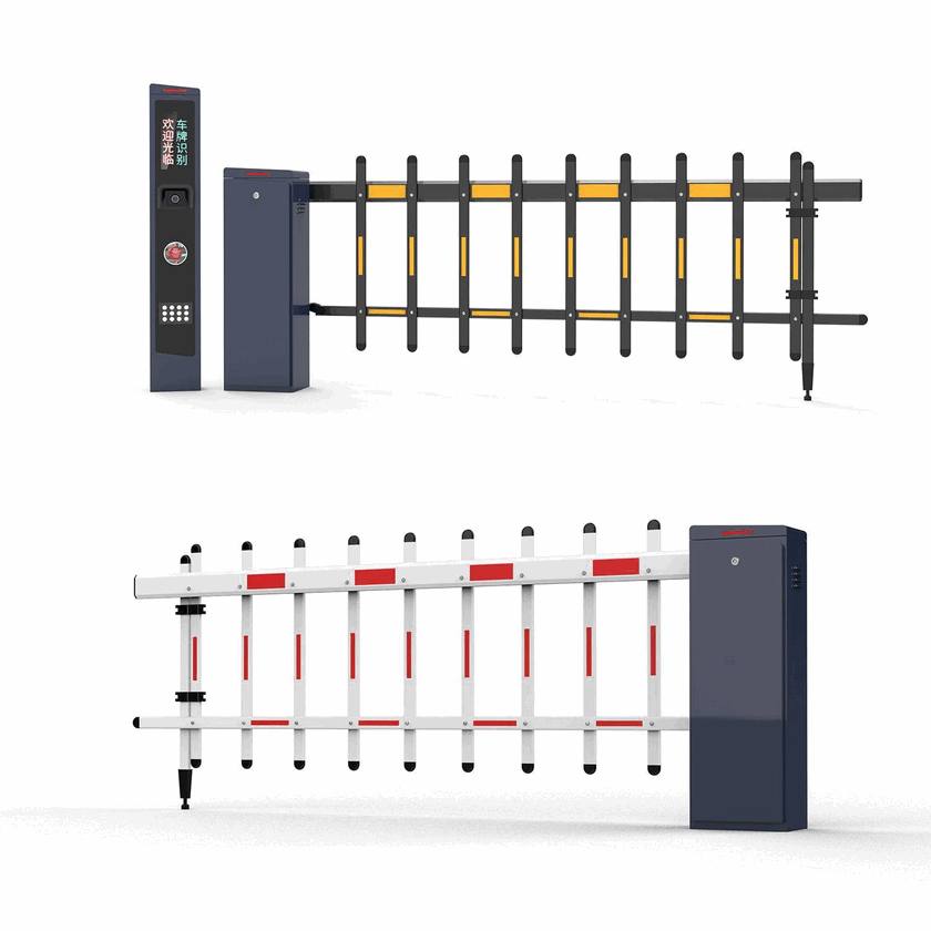 High-Visibility LED Strip Boom Gate with Low-Voltage Safety System – Enhanced Security Vehicle Access Barrier