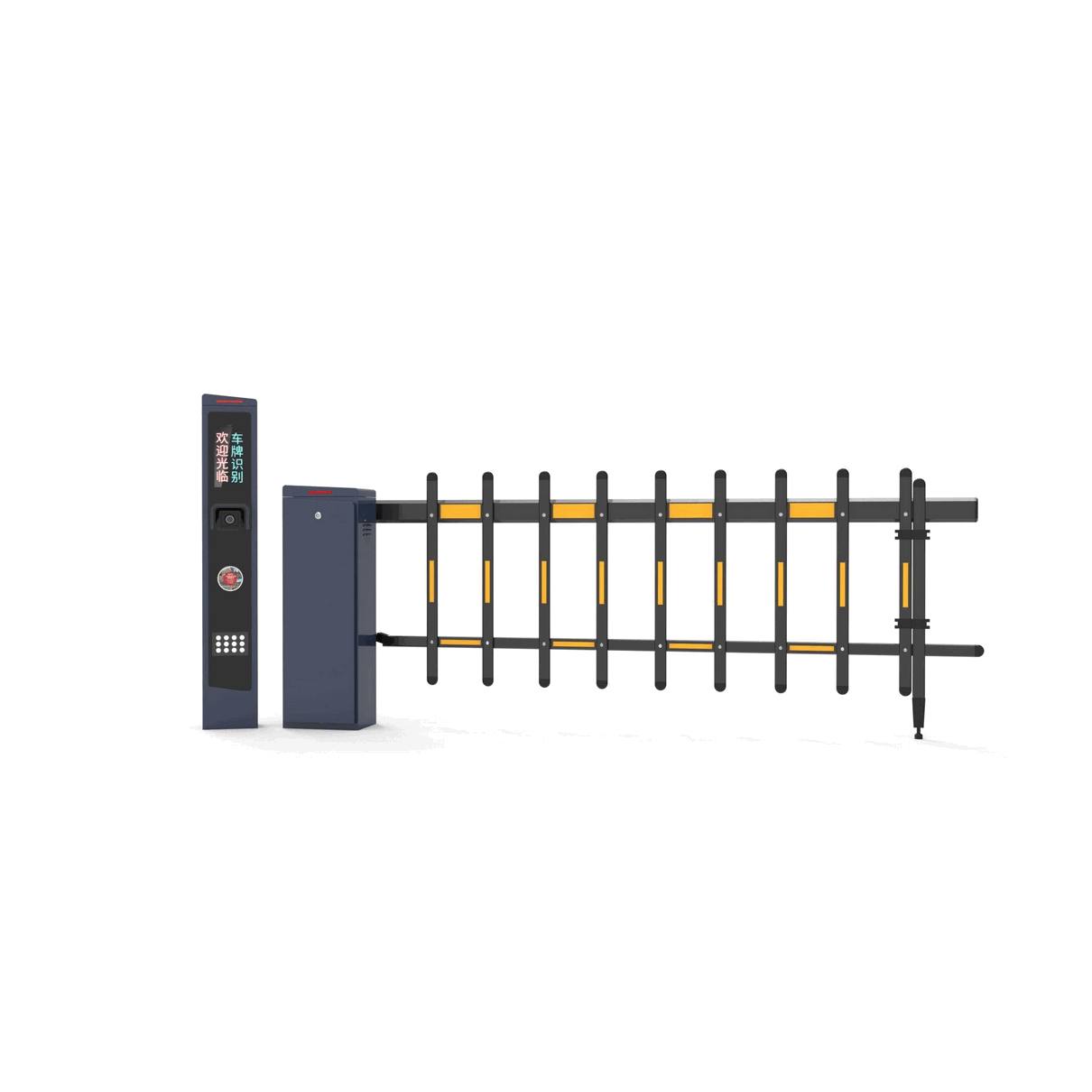 6m Telescopic Smart Boom Barrier Gate with Security Remote Control - Adjustable Long Arm Vehicle Access Control System for Philippine Properties