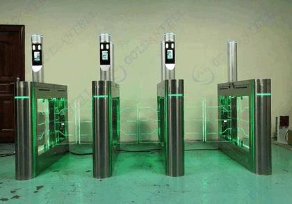 High-Security Biometric Facial Recognition Pedestrian Gate – Advanced Access Control System for Restricted Zones