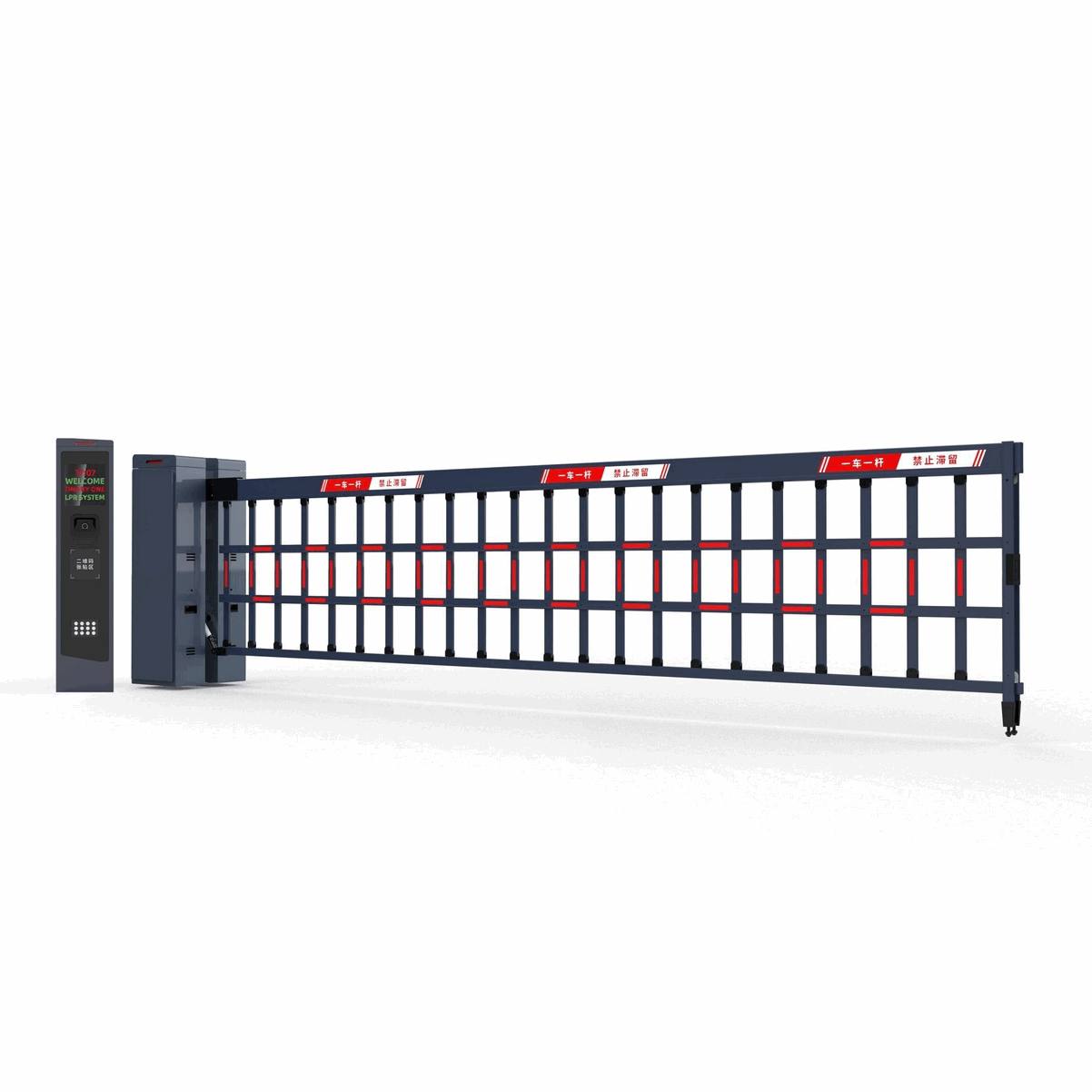 Weatherproof Grille Arm Parking Barrier with Night Vision - Heavy-Duty Industrial Vehicle Access Control Gate System for Philippine Properties