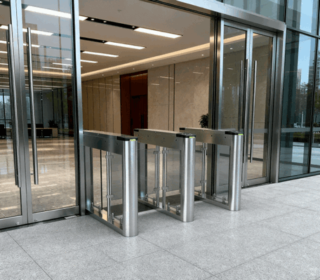 Anti-Collision RFID & QR Code Swing Turnstile - Smart Infrastructure Solution for City-Wide Pedestrian Management